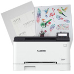 Removable tattoo paper for laser printers with printer