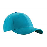 Peaked cap 6-panels with metal clip