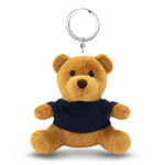 Teddy bear keychain with a printable T-shirt