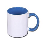 Inside and handle color sublimation mug - 72 pcs