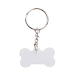 Metal keychain for sublimation - bone