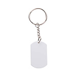 Metal keychain for sublimation - dog tag