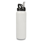 Metal bottle with mouthpiece for sublimation