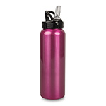 Metal bottle with mouthpiece for sublimation