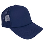 Cap with mesh back panels for sublimation