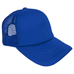 Cap with mesh back panels for sublimation