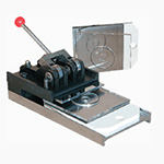 Cutter for badges and magnets machine with replacable die  - W25 / 100 