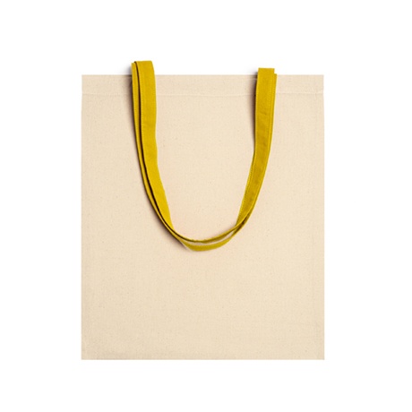 Cotton bag for outprint beige colorful ears ( yellow ears)