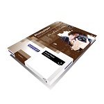 Double-sided photo paper for inkjet printers