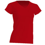 T-shirt V-Neck for printing