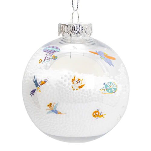 Christmas bauble for sublimation with cartoon characters