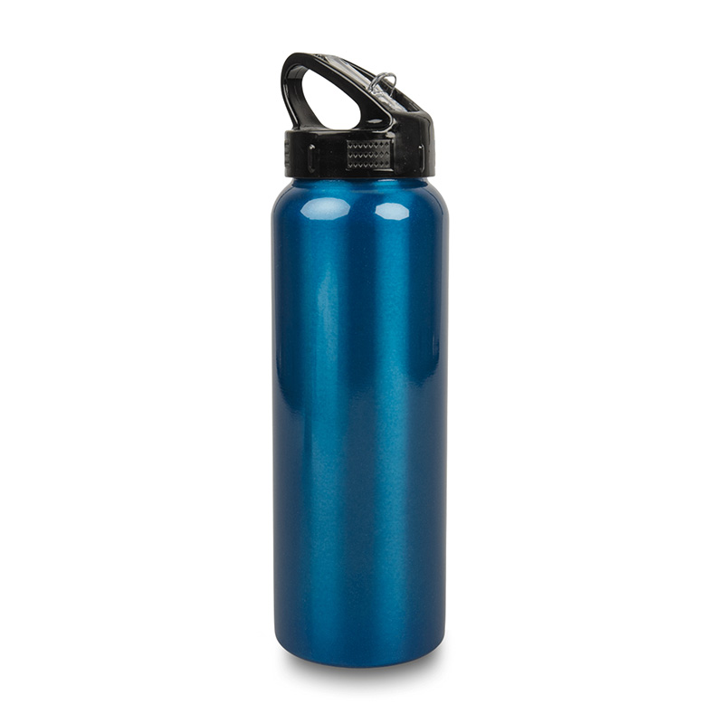 Metal bottle with mouthpiece for sublimation