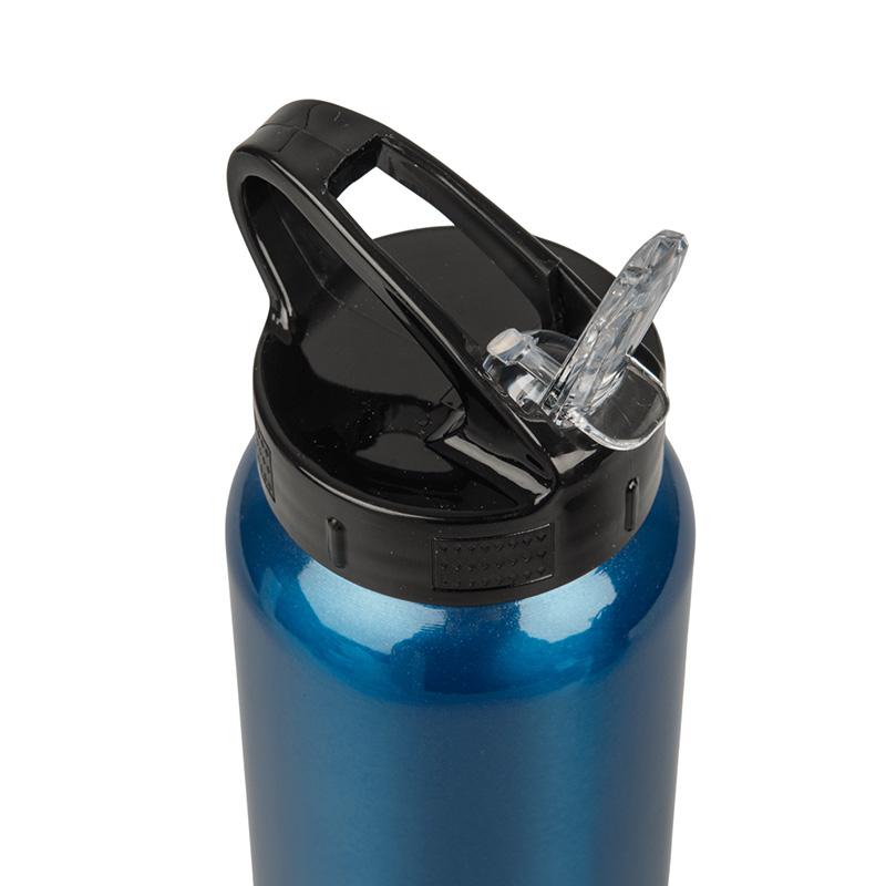 Metal bottle with mouthpiece for sublimation