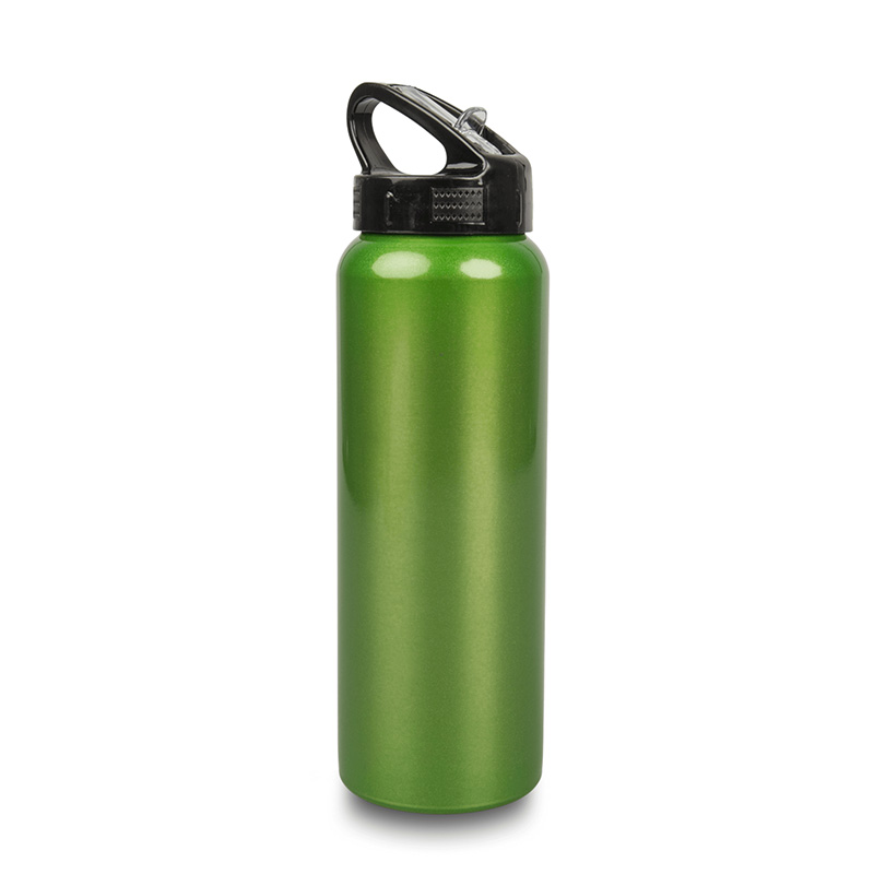 Metal bottle with mouthpiece for sublimation