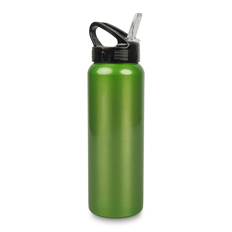 Metal bottle with mouthpiece for sublimation