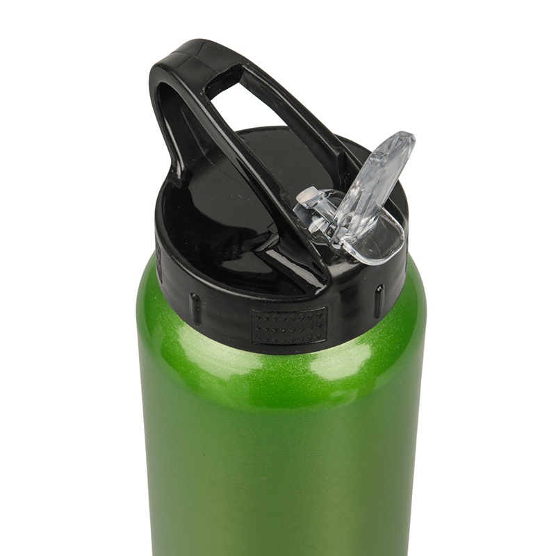 Metal bottle with mouthpiece for sublimation