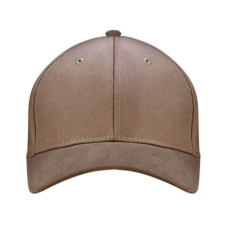 Peaked cap 6-panels with metal clip